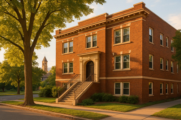 2BR rental in Boulder — University Hill 12th — 2BR walk-up